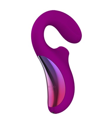 LELO ENIGMA DOBLE ESTIMULACION SUCCION MASAJEADOR MORADO