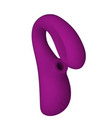 LELO ENIGMA DOBLE ESTIMULACION SUCCION MASAJEADOR MORADO