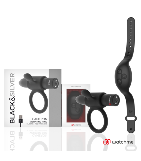 BLACKSILVER CAMERON CONTROL REMOTO COCKRING WATCHME