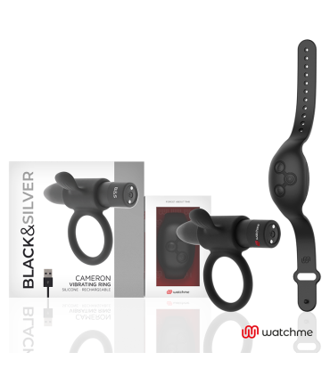 BLACKSILVER CAMERON CONTROL REMOTO COCKRING WATCHME