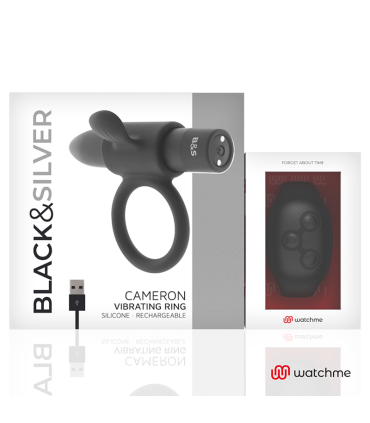 BLACKSILVER CAMERON CONTROL REMOTO COCKRING WATCHME