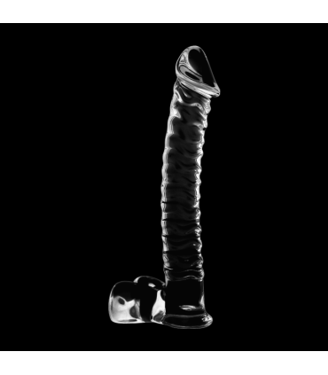 NEBULA SERIES BY IBIZA MODELO 23 DILDO CRISTAL TRANSPARENTE 215 CM O 4 CM