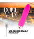 DOLCE VITA VIBRADOR RECARGABLE FOUR ROSA 7 VELOCIDADES
