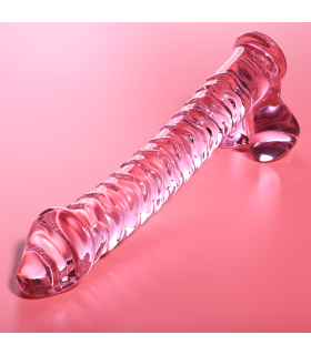 NEBULA SERIES BY IBIZA MODELO 23 DILDO CRISTAL ROSA 215 CM O 4 CM