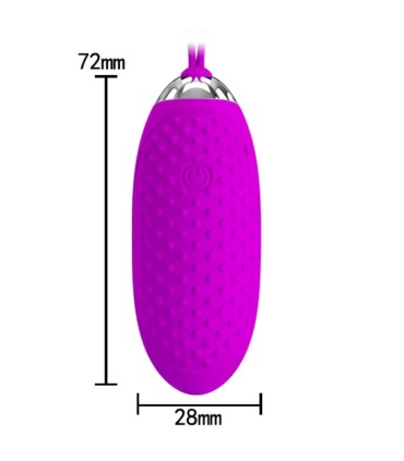 PRETTY LOVE JOANNA HUEVO VIBRADOR CONTROL REMOTO 12 MODOS