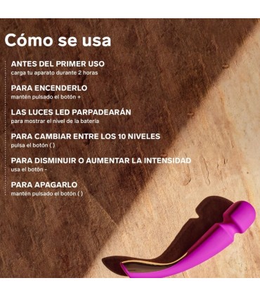 LELO MASAJEADOR SMART MEDIUM WAND 2 VERDE AGUA