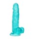 CALEXOTICS SIZE QUEEN DILDO AZUL 153 CM