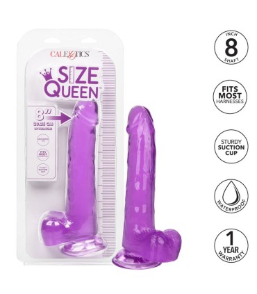 CALEXOTICS SIZE QUEEN DILDO LILA 203 CM
