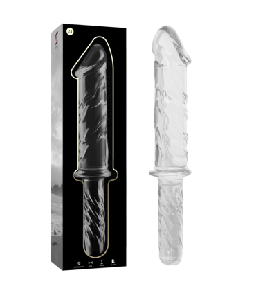 NEBULA SERIES BY IBIZA MODELO 24 DILDO CRISTAL TRANSPARENTE 285 CM O 5 CM