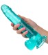 CALEXOTICS SIZE QUEEN DILDO AZUL 203 CM