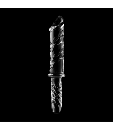 NEBULA SERIES BY IBIZA MODELO 24 DILDO CRISTAL TRANSPARENTE 285 CM O 5 CM