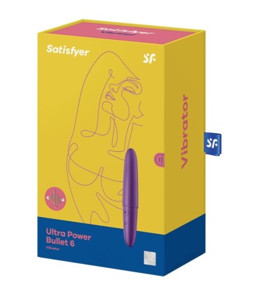 SATISFYER ULTRA POWER BULLET 6 BALA VIBRADORA MORADA