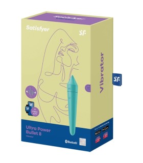 SATISFYER ULTRA POWER BULLET 8 BALA VIBRADORA TURQUESA
