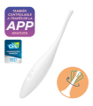 SATISFYER - TWIRLING JOY ESTIMULADOR CLITORIS BLANCO