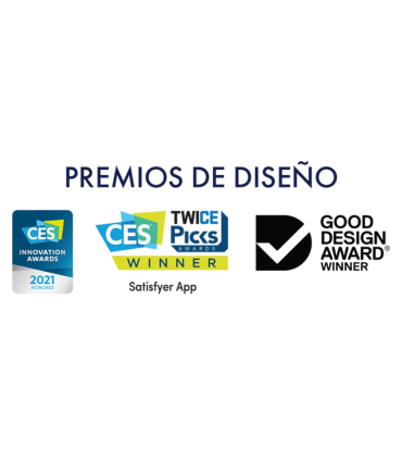 SATISFYER TWIRLING JOY ESTIMULADOR CLITORIS BLANCO