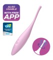 SATISFYER - TWIRLING JOY ESTIMULADOR CLITORIS ROSA