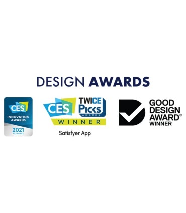 SATISFYER TWIRLING JOY ESTIMULADOR CLITORIS ROSA