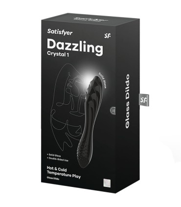 SATISFYER DAZZLING CRYSTAL NEGRO