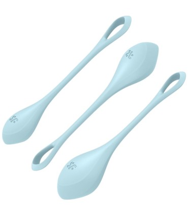 SATISFYER YONI POWER 2 KIT DE ENTRENAMIENTO AZUL