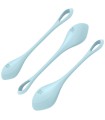 SATISFYER - YONI POWER 2 KIT DE ENTRENAMIENTO AZUL