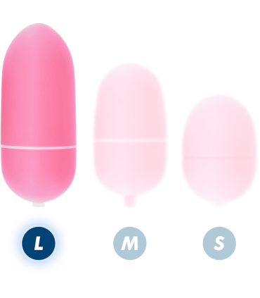 ONLINE HUEVO VIBRADOR CONTROL REMOTO L ROSA