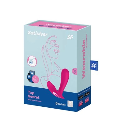 SATISFYER TOP SECRET VIBRADOR ROSA