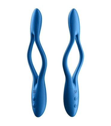SATISFYER ELASTIC GAME MULTI VIBRADOR AZUL