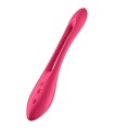 SATISFYER - ELASTIC JOY MULTI VIBRADOR ROJO