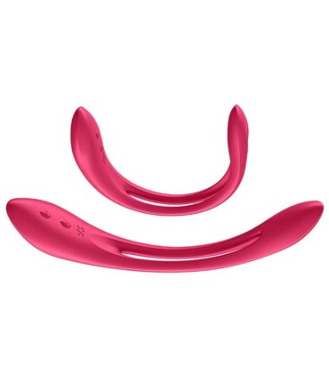 SATISFYER ELASTIC JOY MULTI VIBRADOR ROJO