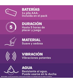 DUREX INTENSE ORGASMIC PURE PLEASURE BALA VIBRADORA