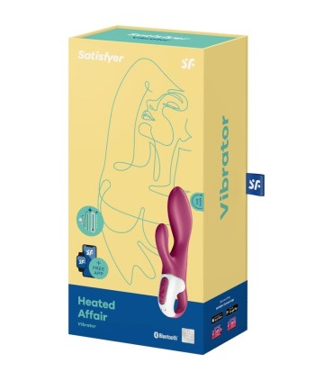 SATISFYER HEATED AFFAIR VIBRADOR PUNTO G