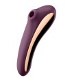 SATISFYER - DUAL KISS ESTIMULADOR CLITORIS PURPURA