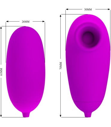PRETTY LOVE BALA VIBRADORA Y SUCCIONADOR