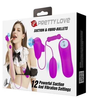 PRETTY LOVE BALA VIBRADORA Y SUCCIONADOR