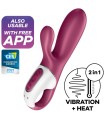 SATISFYER - HOT BUNNY VIBRADOR PUNTO G