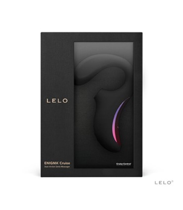 LELO ENIGMA CRUISE MASAJEADOR SONICO DOBLE ESTIMULACION NEGRO