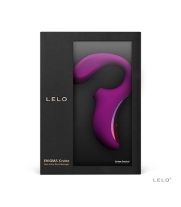 LELO ENIGMA CRUISE MASAJEADOR SONICO DOBLE ESTIMULACION MORADO