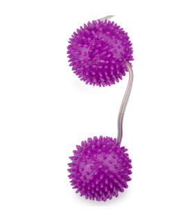 BAILE A DEEPLY PLEASURE BOLAS TEXTURADAS MORADO 360 CM