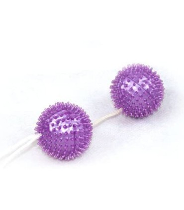BAILE A DEEPLY PLEASURE BOLAS TEXTURADAS MORADO 360 CM