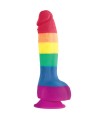 PRIDE - DILDO BANDERA LGBT 15 CM