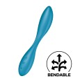 SATISFYER - G-SPOT FLEX 1 MULTI VIBRADOR AZUL