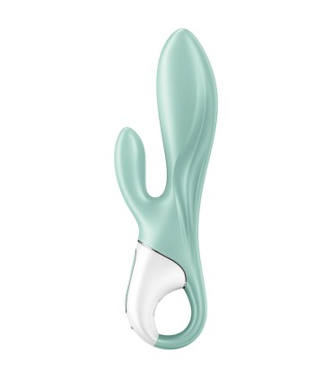 SATISFYER AIR PUMP BUNNY 5 VIBRADOR RABBIT INFLABLE APP VERDE