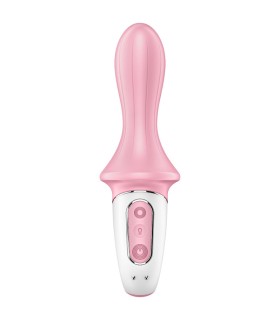 SATISFYER AIR PUMP BOOTY 5 VIBRADOR ANAL INFLABLE ROSA