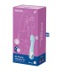SATISFYER AIR PUMP VIBRATOR 5 VIBRADOR PUNTO G INFLABLE APP AZUL