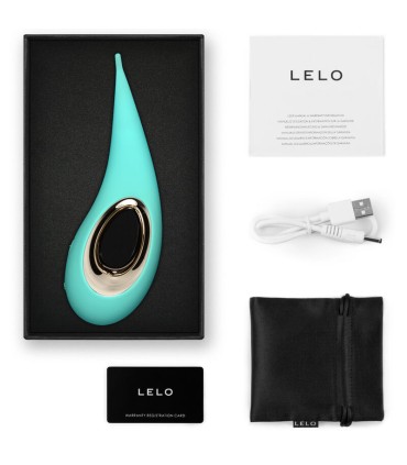 LELO DOT ESTIMULADOR DE CLITORIS VERDE AGUA