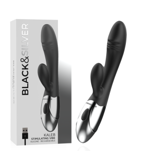 BLACKSILVER KALEB VIBRADOR RABBIT SILICON MILTI FUNCION