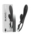 BLACK&SILVER - KALEB VIBRADOR RABBIT SILICON MILTI FUNCION