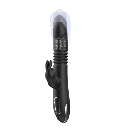 BLACKSILVER KENJI VIBRADOR RABBIT UP DOWN COMPATIBLE CON WATCHME
