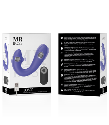 MR BOSS JOSEF PULSATION VIBRATION CONTROL REMOTO PARA PAREJAS