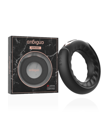 ANBIGUO ADRIANO ANILLO VIBRADOR COMPATIBLE CON WATCHME WIRELESS TECHNOLOGY